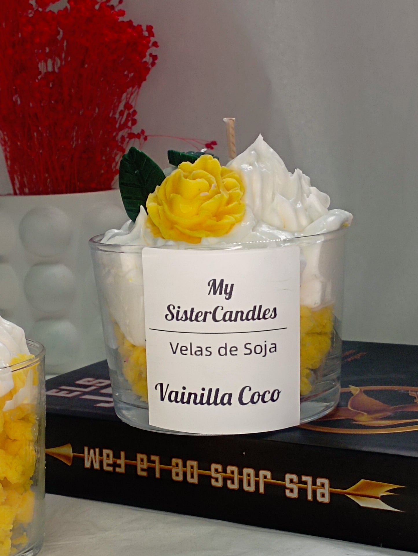 Vela Fantasía Vainilla Coco