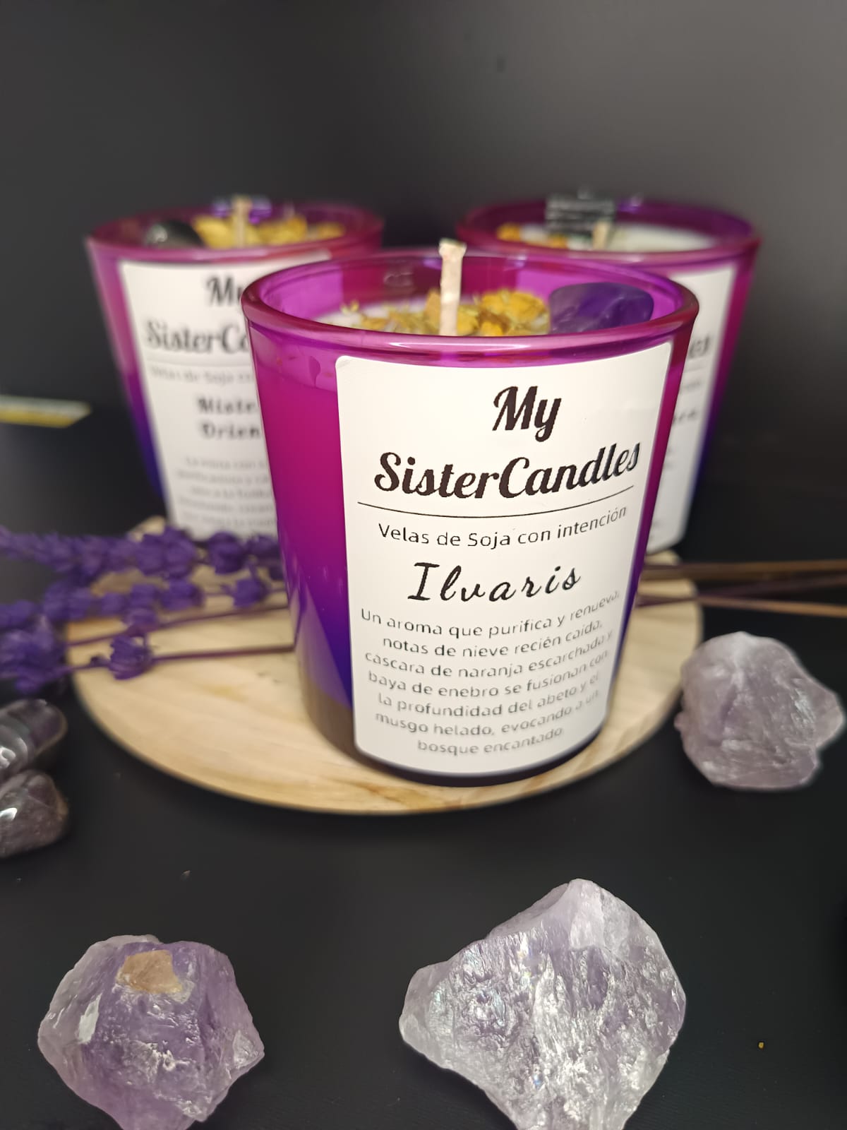 Colección Alma - Tres velas Tres intenciones