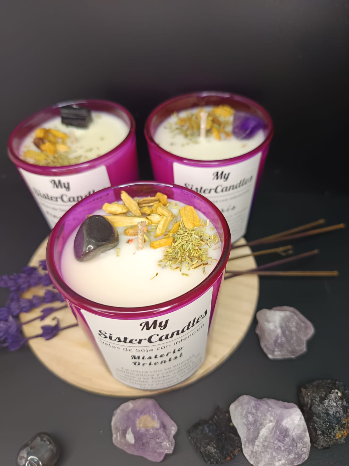 Colección Alma - Tres velas Tres intenciones