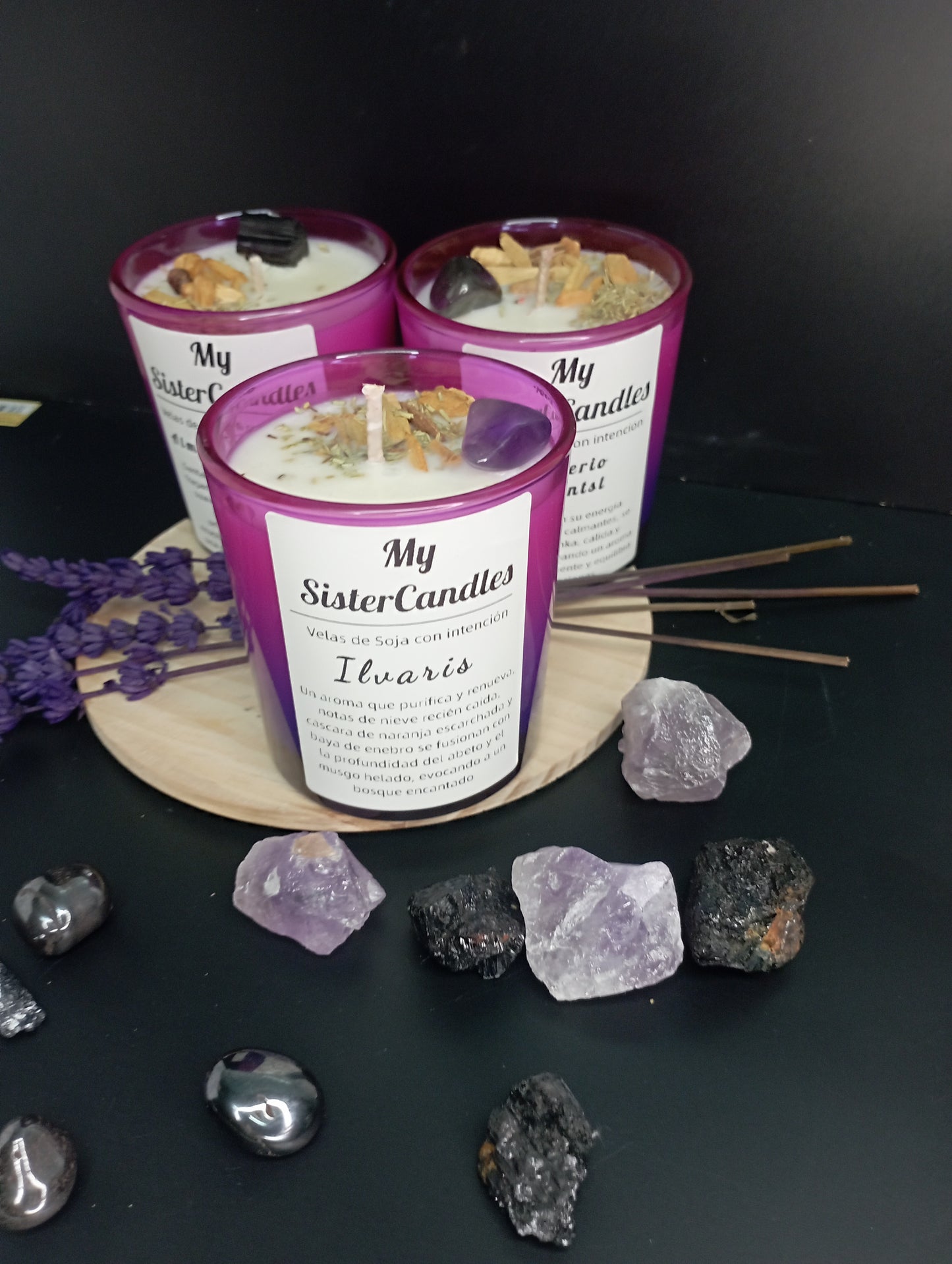 Colección Alma - Tres velas Tres intenciones
